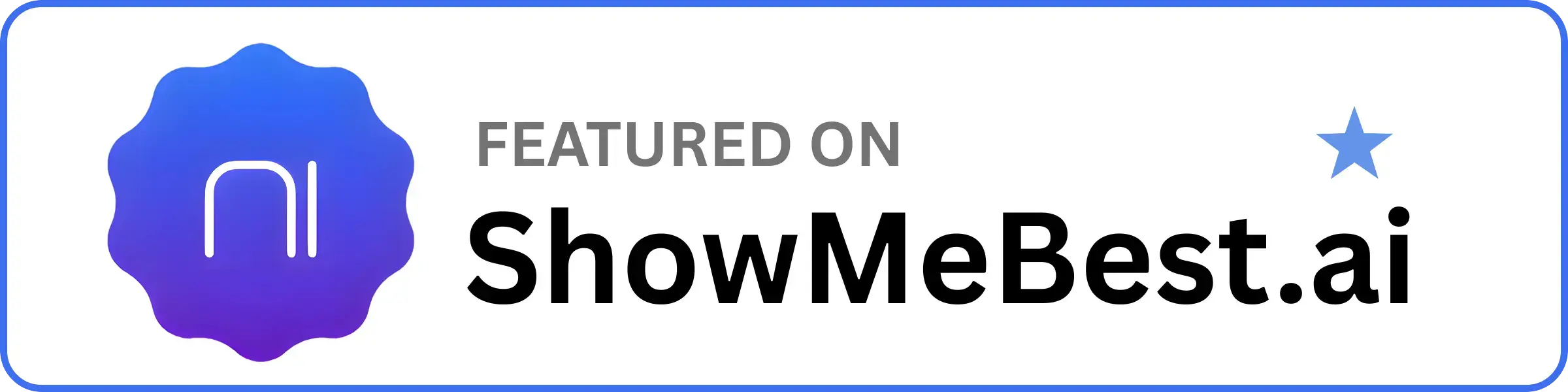 ShowMeBest badge